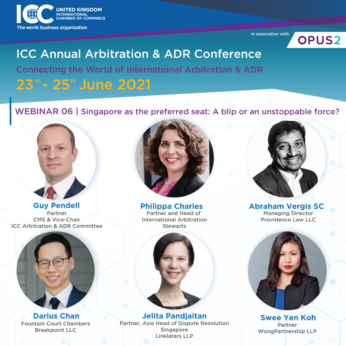 ICC Annual Arbitration & ADR Conference Connecting the World of International Arbitration & ADR